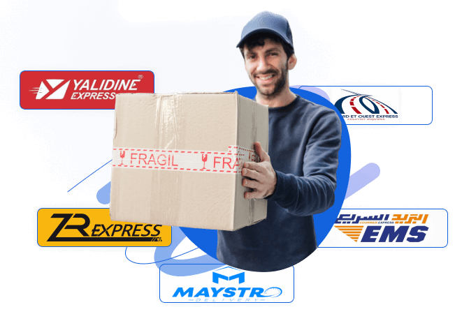 شركات التوصيل المتعاونة معنا